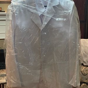 White Husky Boys 5 Piece Suit.  Size 18 Husky.
